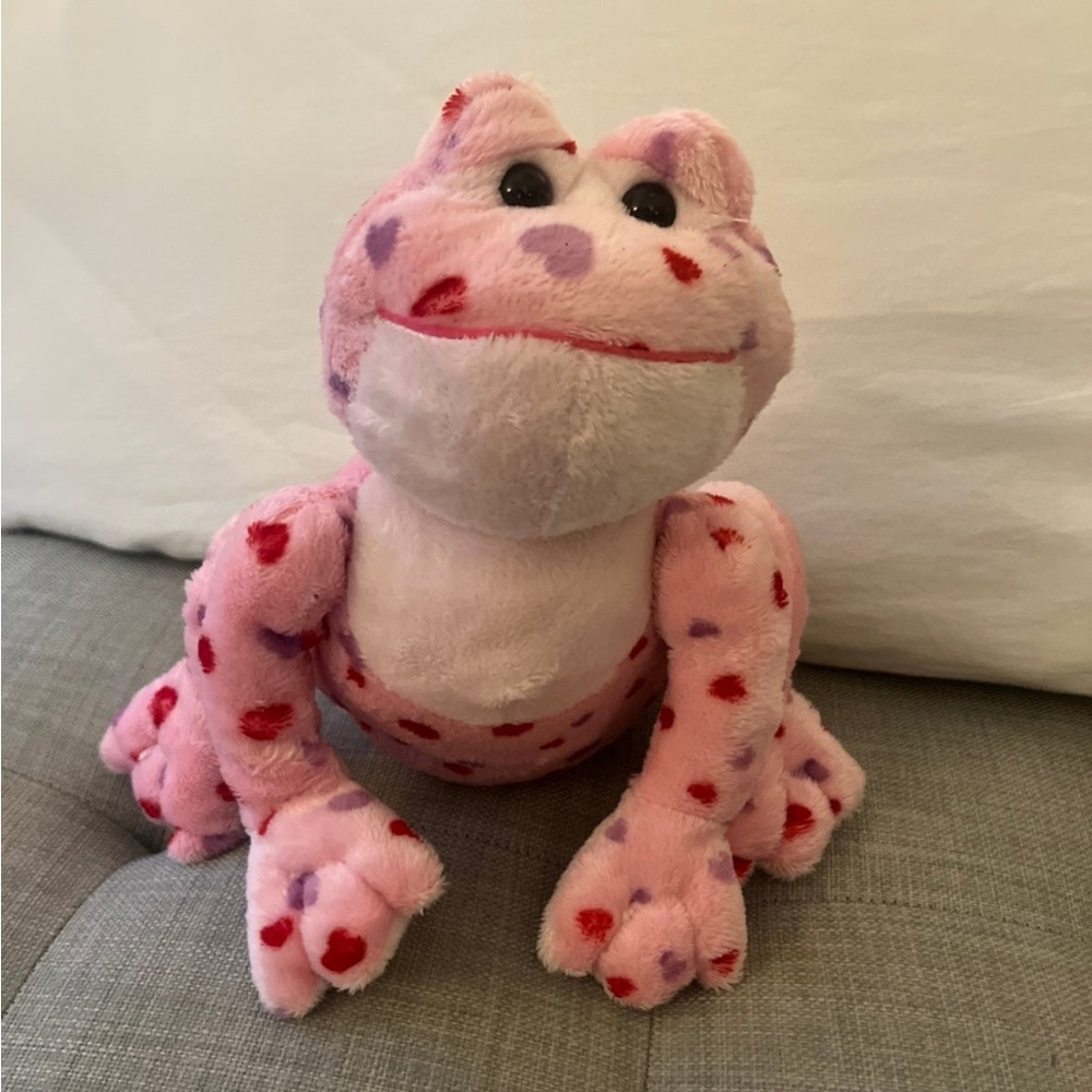 Webkinz Heart Frog Plush